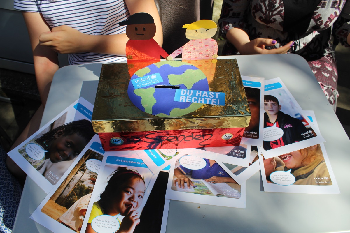 Mehr über den Artikel erfahren Spendenaktion UNICEF