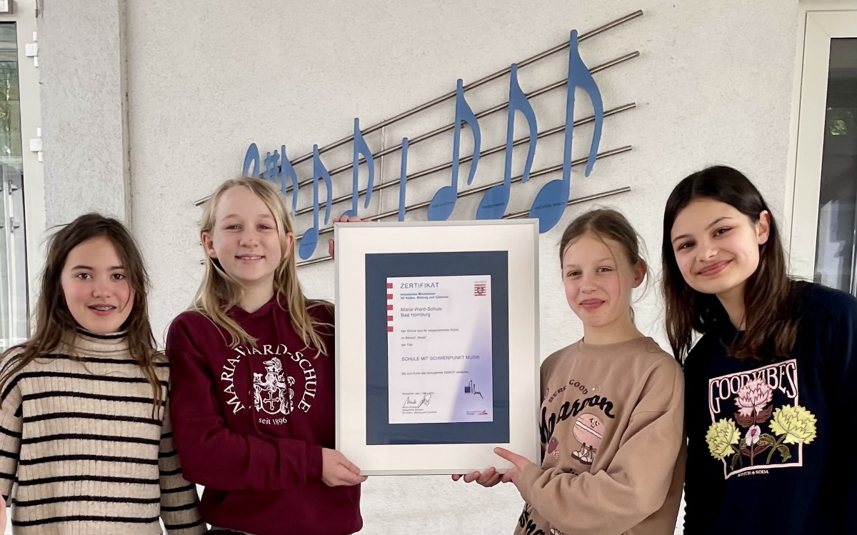 Mehr über den Artikel erfahren Auszeichnung „Schule mit Schwerpunkt Musik“