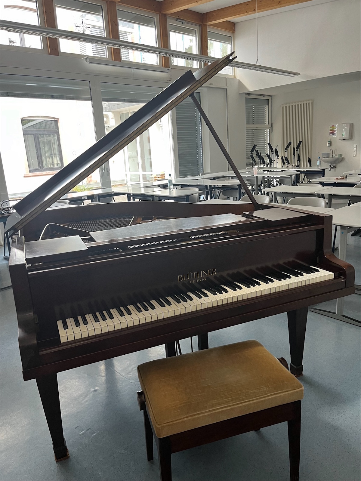 Mehr über den Artikel erfahren Neuer Flügel für den Musikpavillon